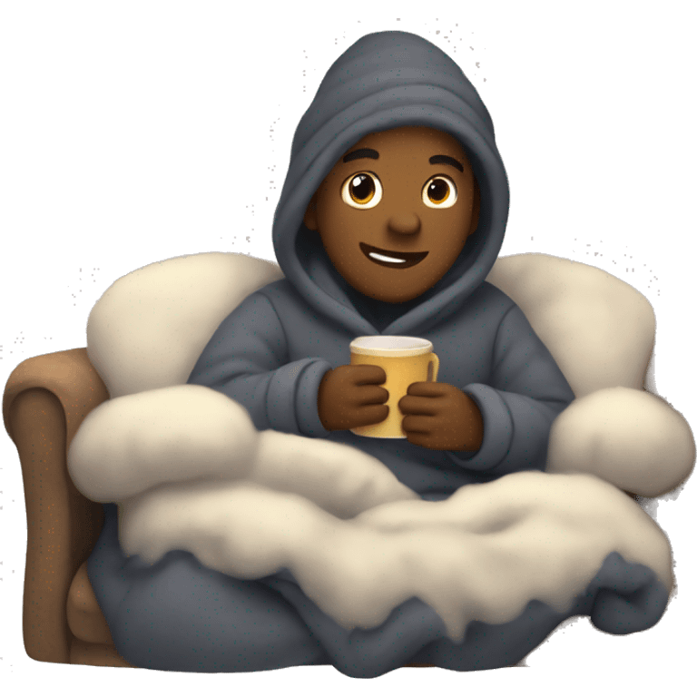 Cosy winter emoji