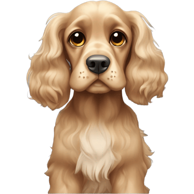 Cocker spaniel emoji