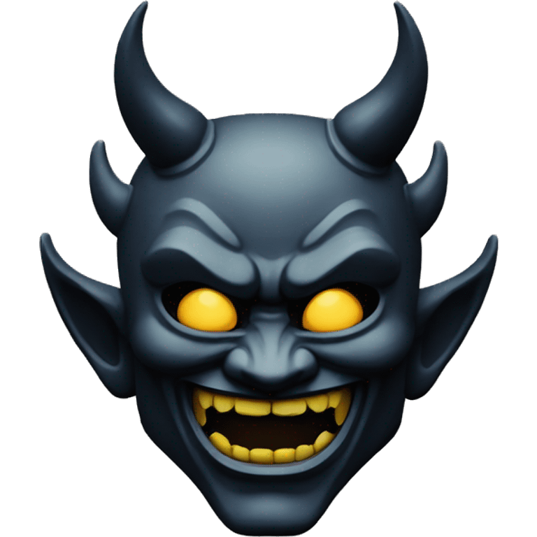 Hannya dark  emoji