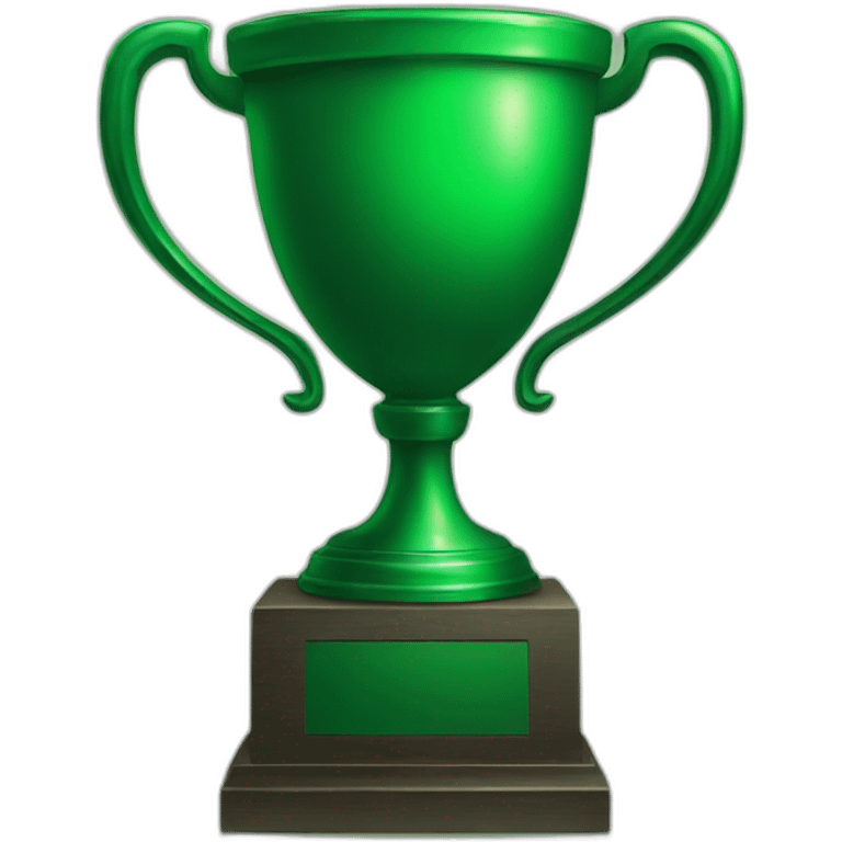 green trophy emoji