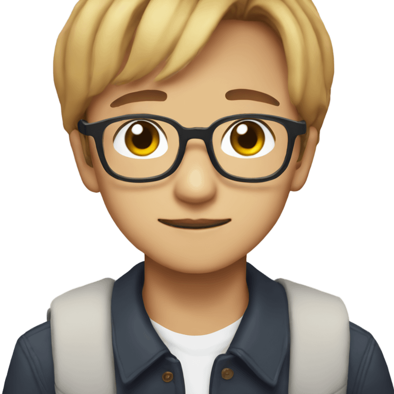 Nct haechan with glasses emoji