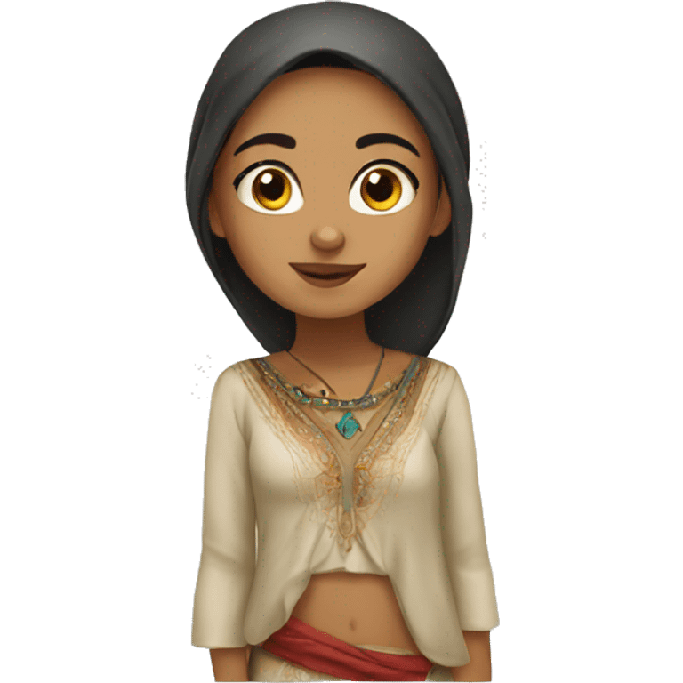 Moroccan girl emoji