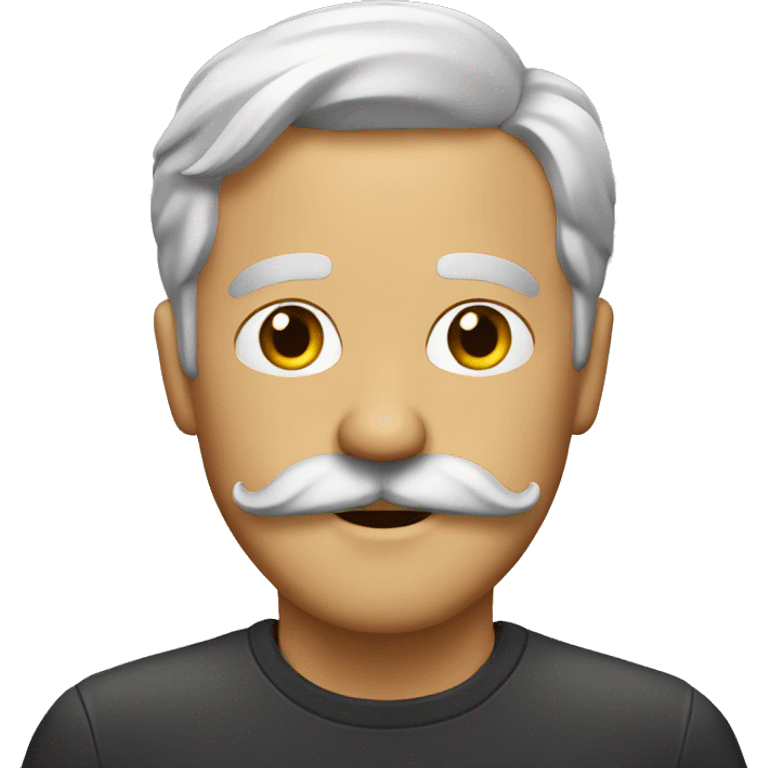 mustache man  emoji