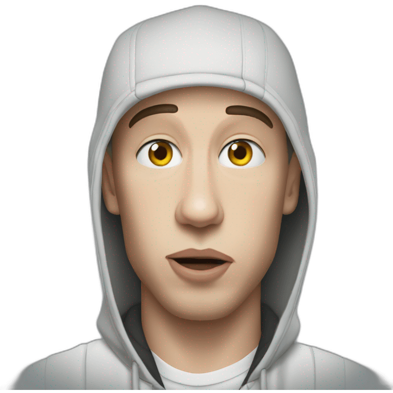 eminem qui regarde ph emoji