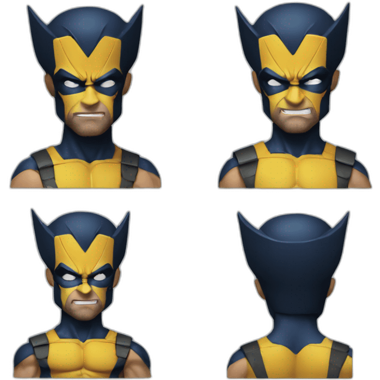 Wolverine x men emoji