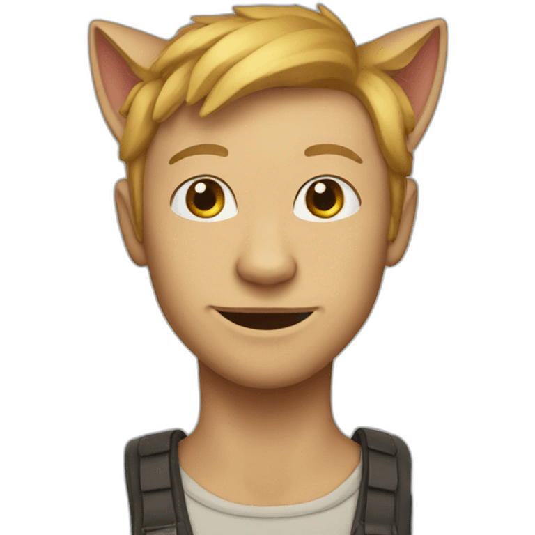 Cat man emoji