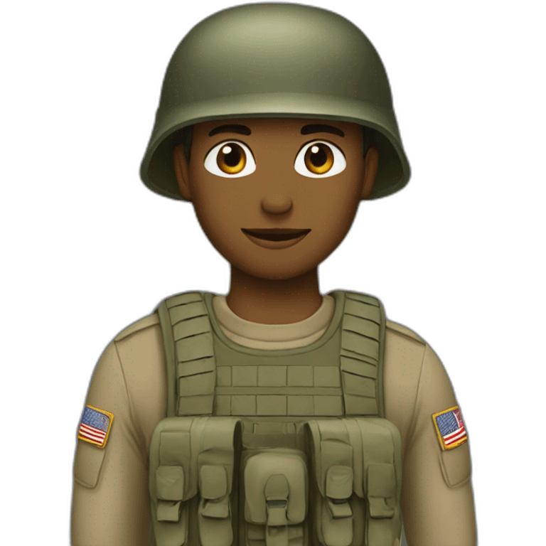 soldier respect emoji