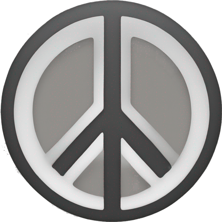 One peace emoji