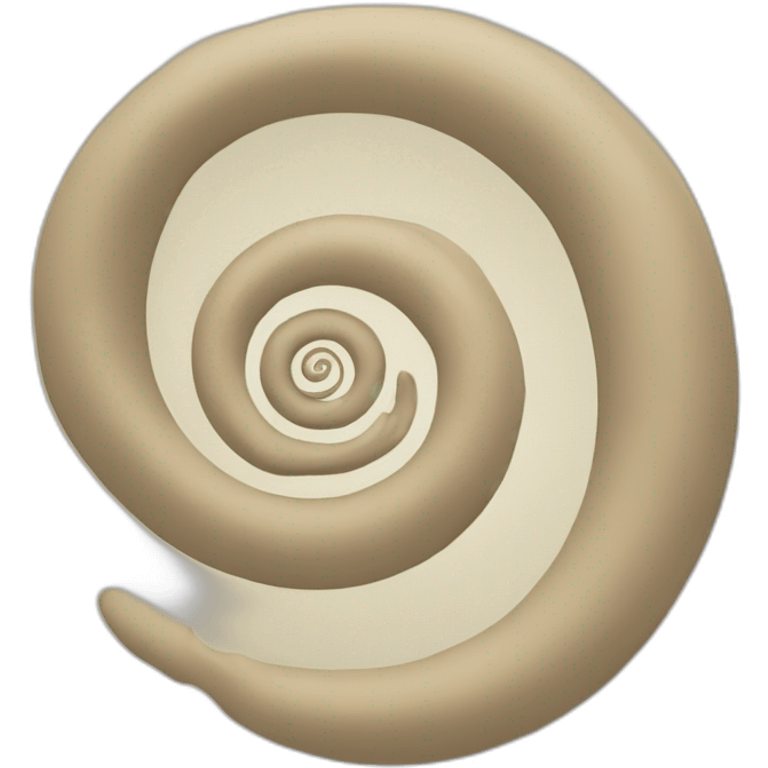 Una espiral emoji