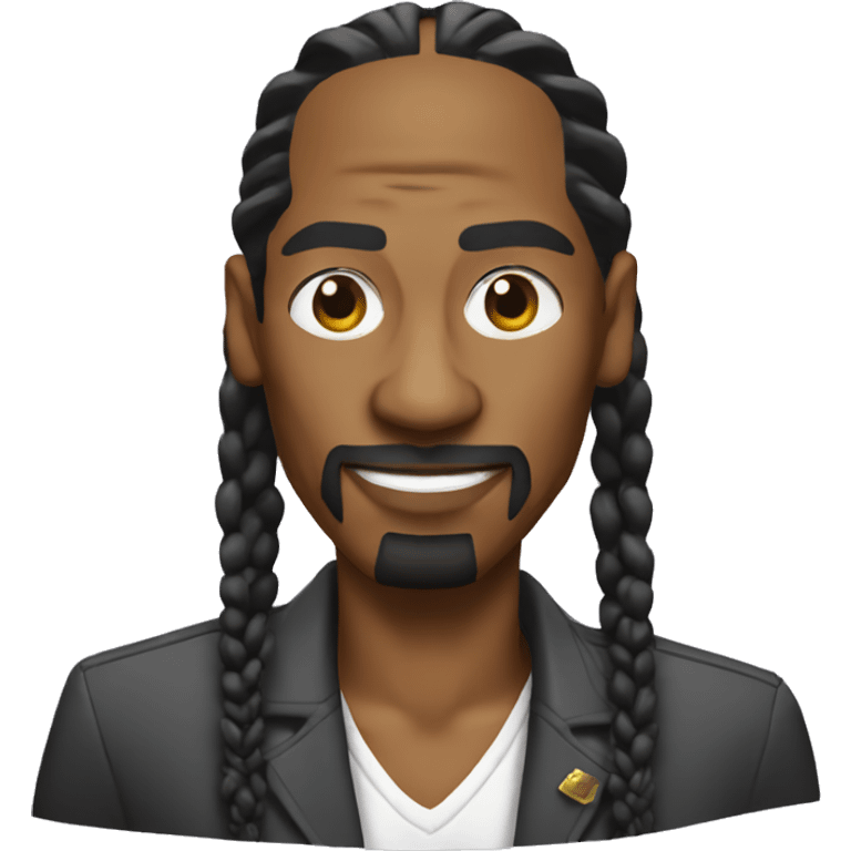 snoop dogg with cornrows emoji