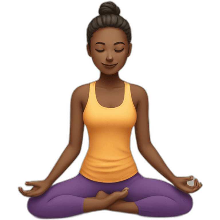 Yoga emoji