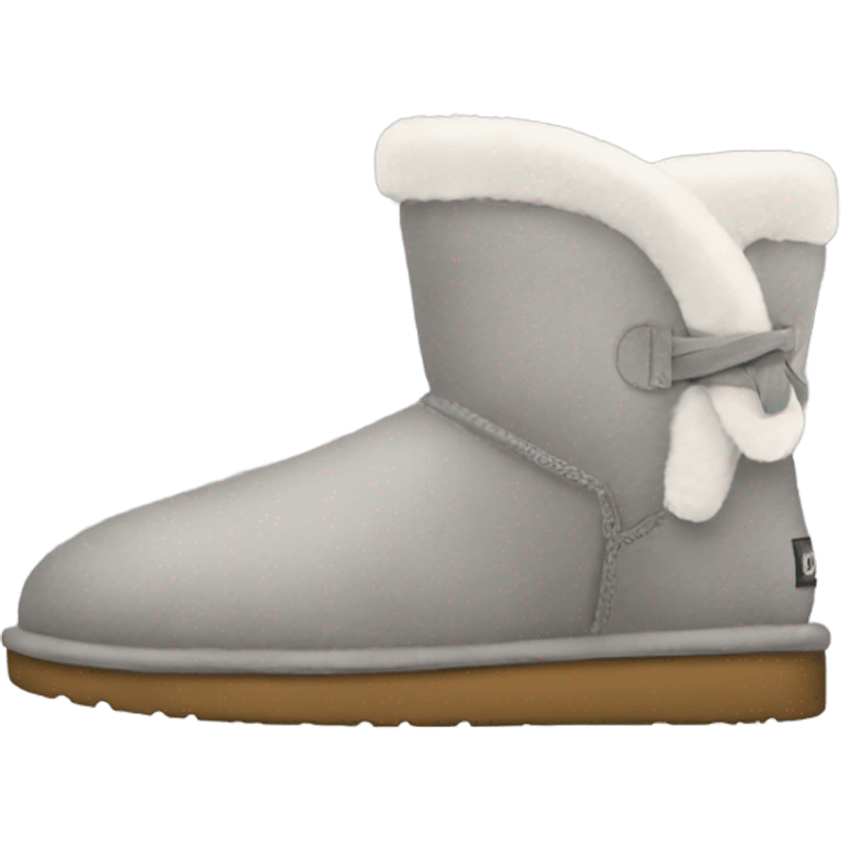 light grey uggs emoji