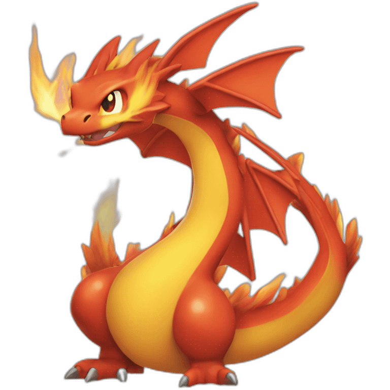 Dracaufeu de Pokémon emoji