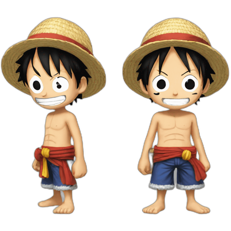 Luffy one piece emoji