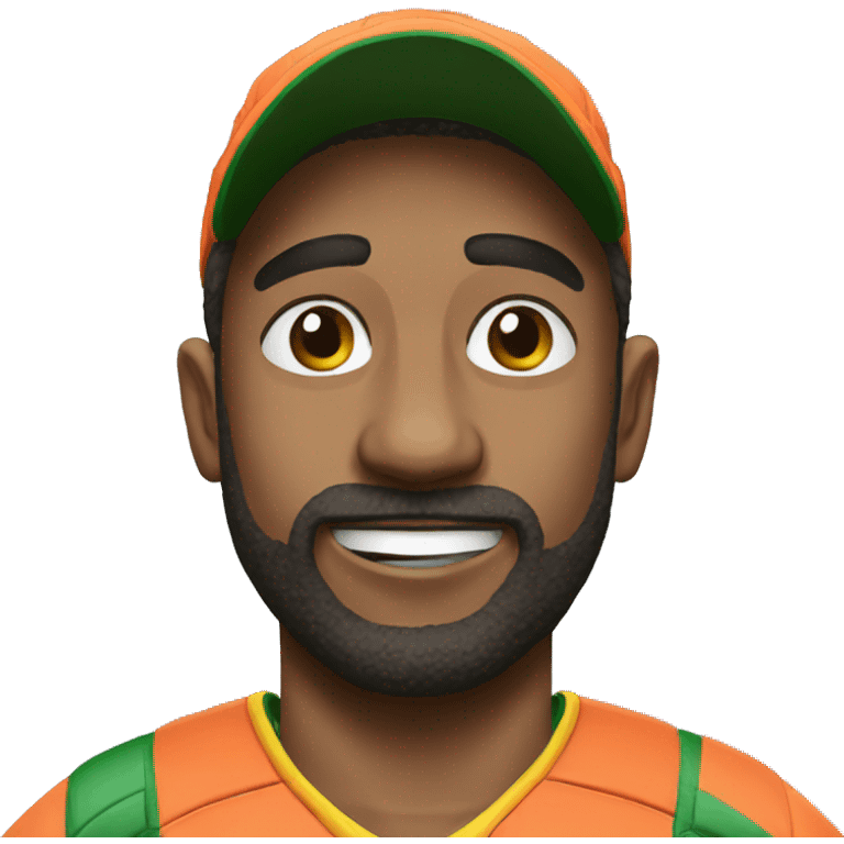 Cricketer emoji