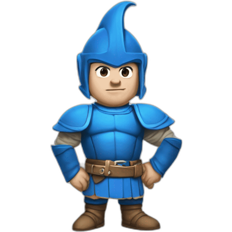 sportacus as a dwarf from dungeons and dragons emoji