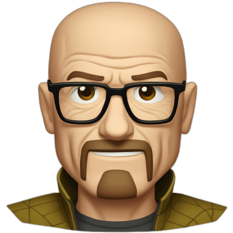 walter white Spiderman emoji