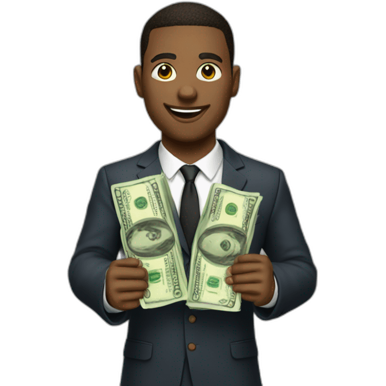 Andrew tate with money  emoji