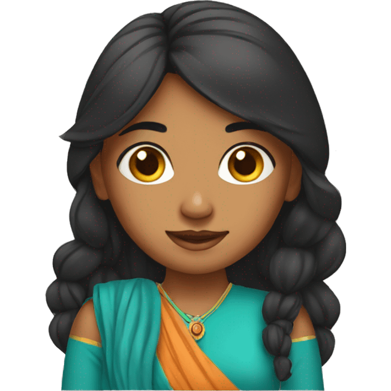 indian girl emoji