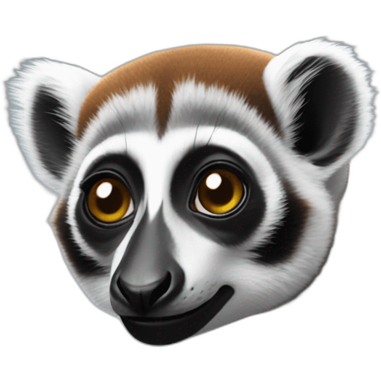 un lemur avecune manette  emoji