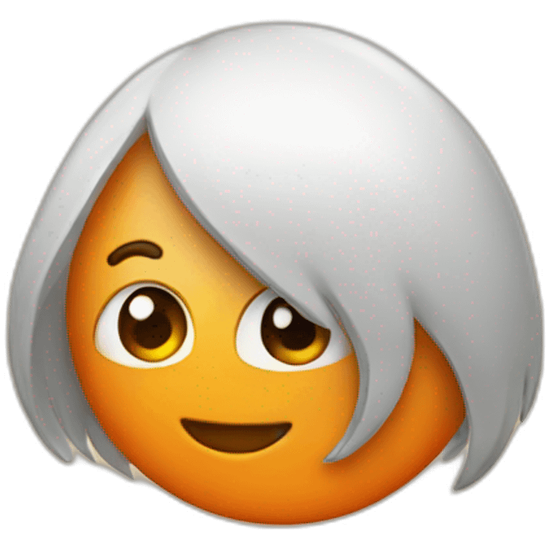 chat orange emoji