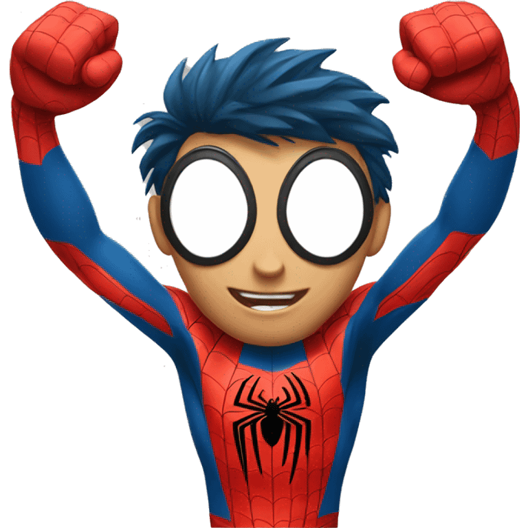 Spider-Man with thumbs up emoji