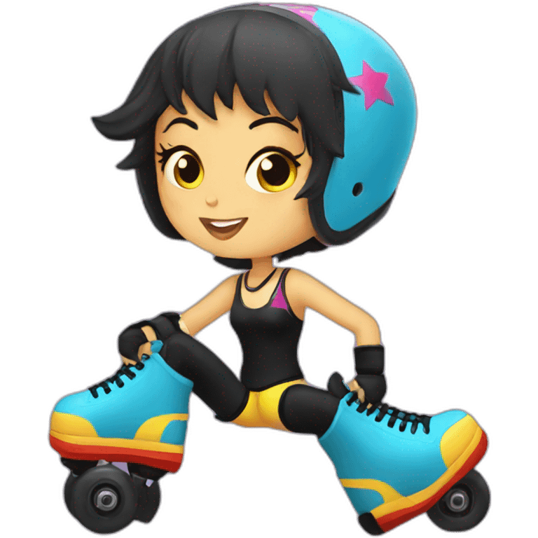 roller derby emoji