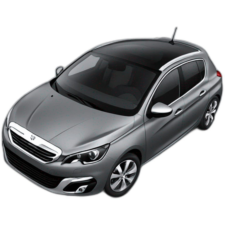 peugeot 308 grise emoji