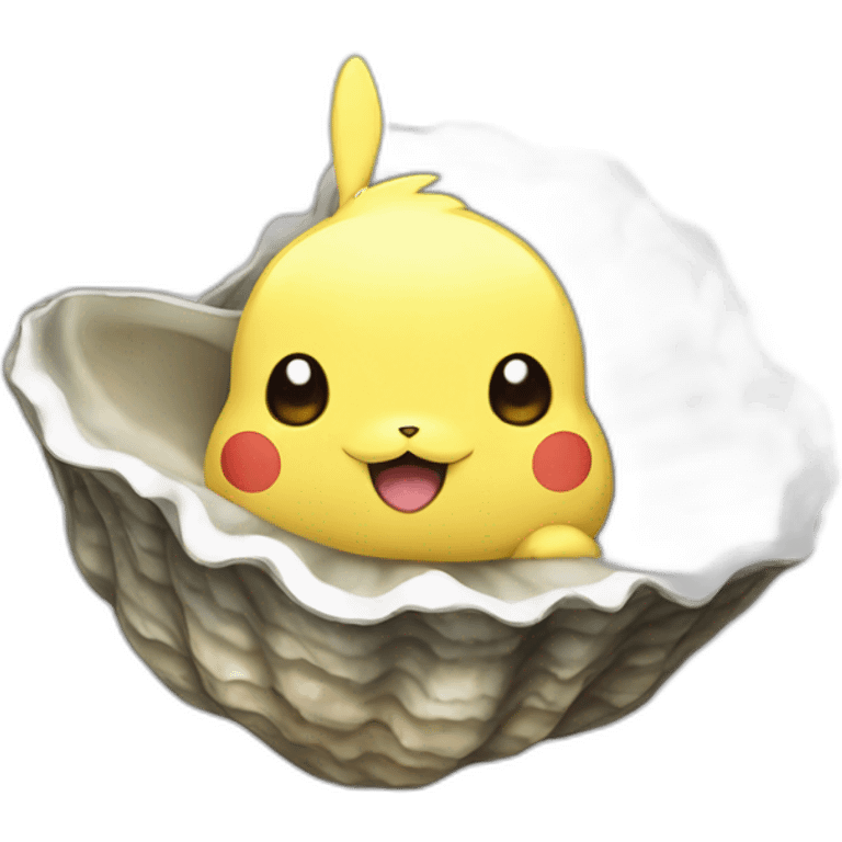 Oyster Pikachu  emoji