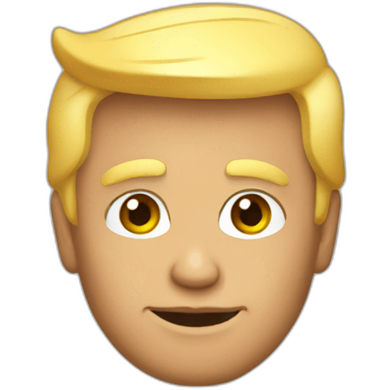 Gay Donald Trump emoji