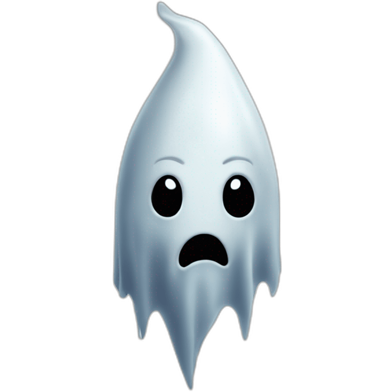 Pointy head ghost emoji