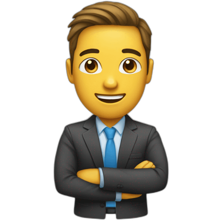 Accessesories of a community manager emoji