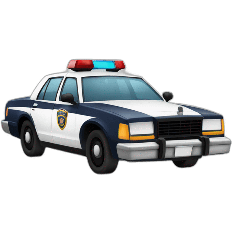 police car emoji