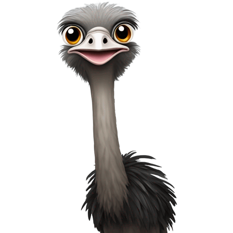 ostrich  emoji