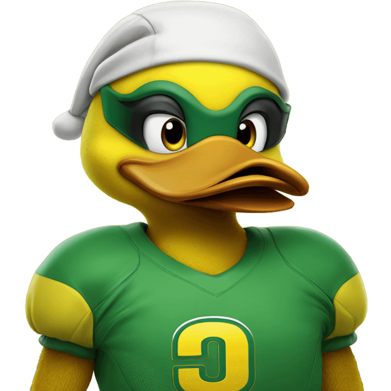 university of oregon mascot “The Oregon Duck” emoji