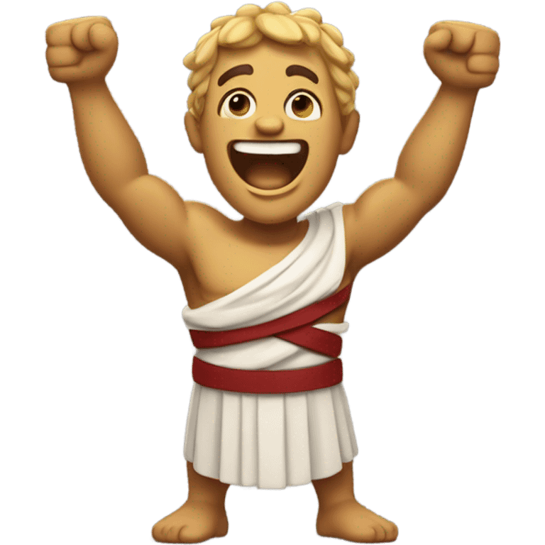 Brutus cheering emoji