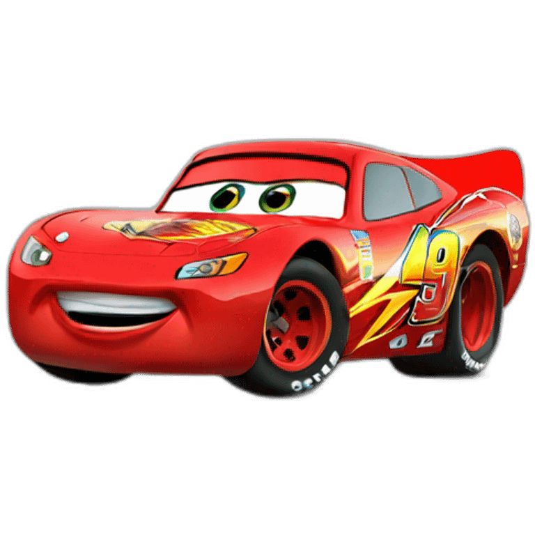 Lightning mcqueen  emoji