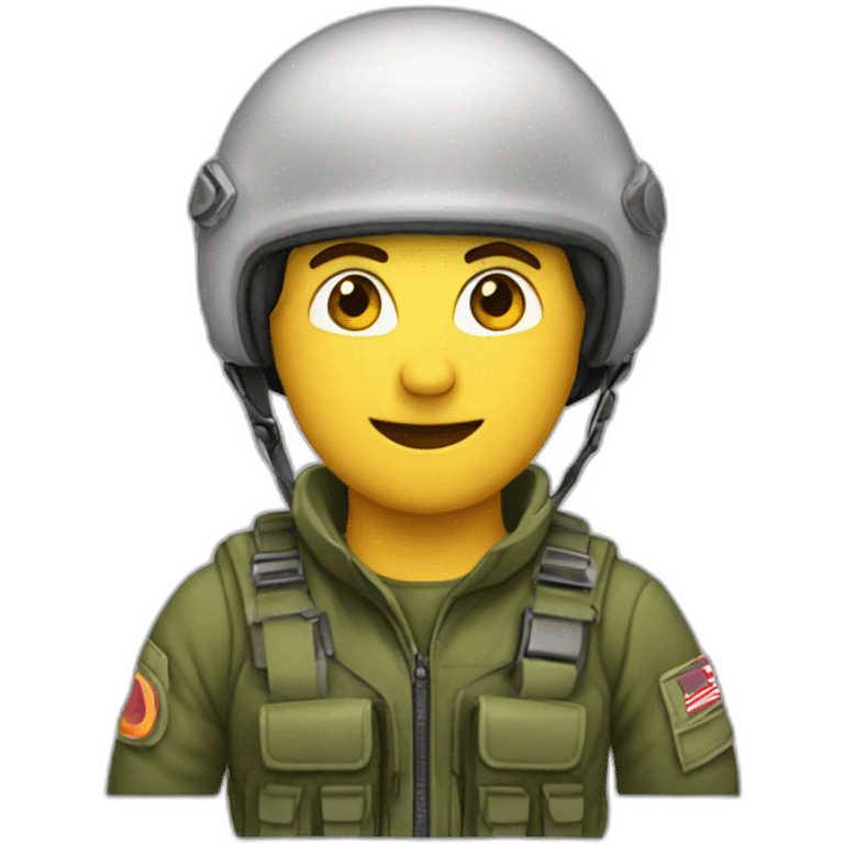 Parachutiste emoji