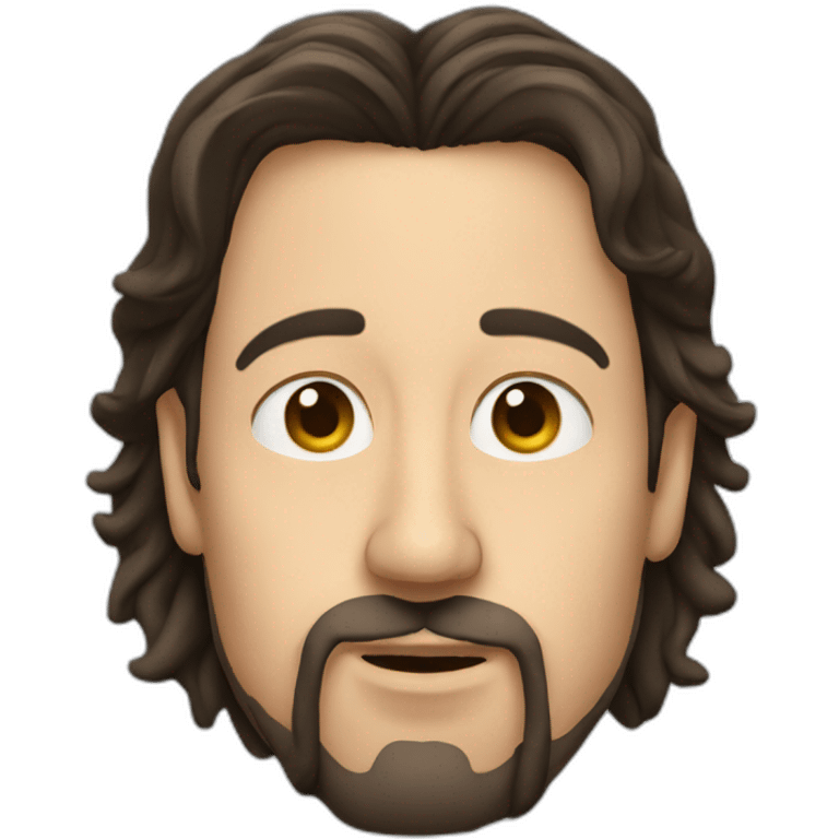 Pablo Iglesias with big nose emoji