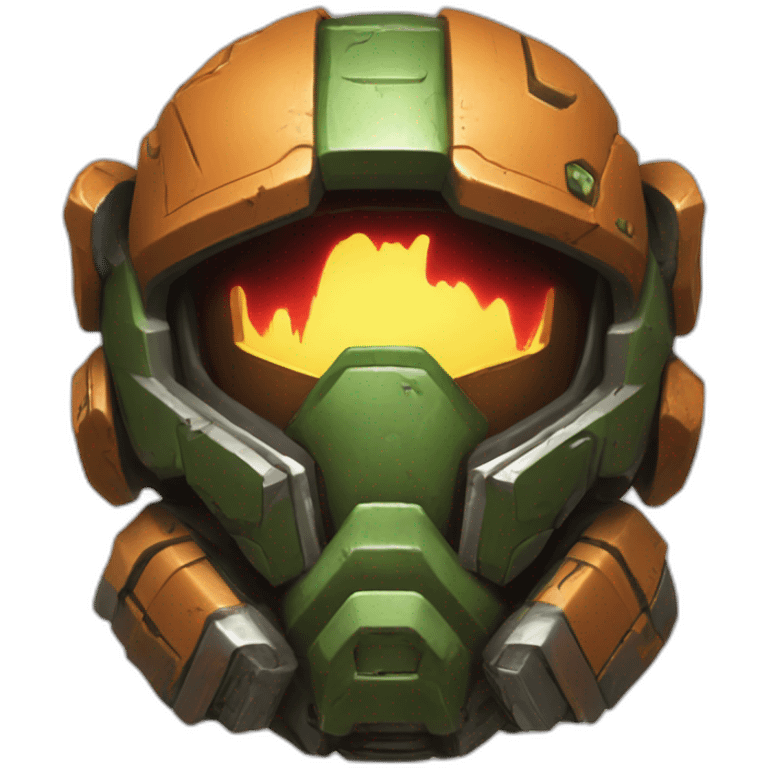 Doom slayer kill monster emoji