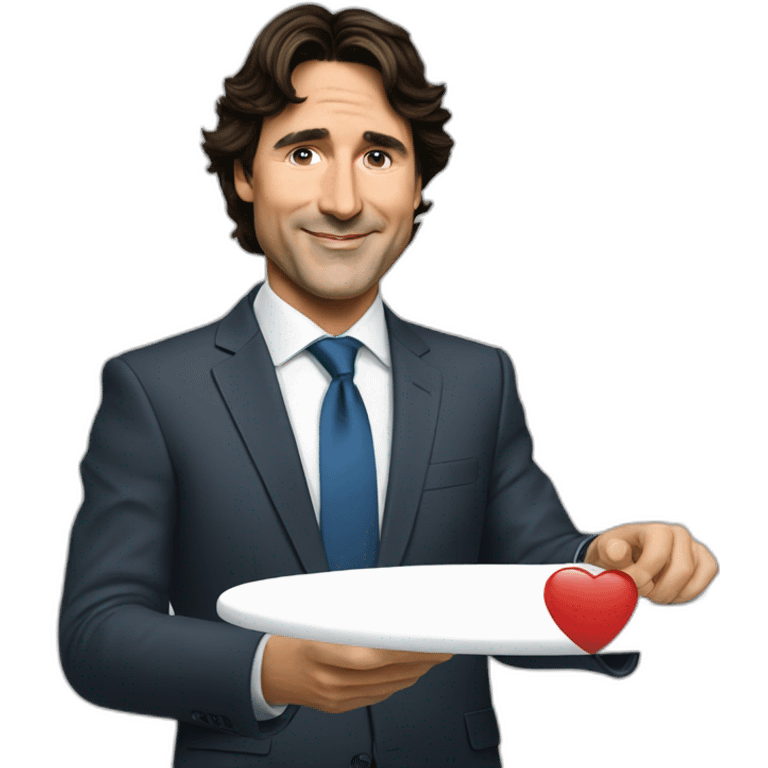 Justin Trudeau emoji