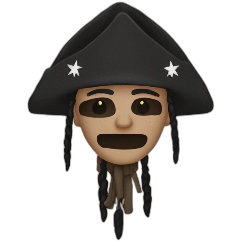 black flag "apache" emoji