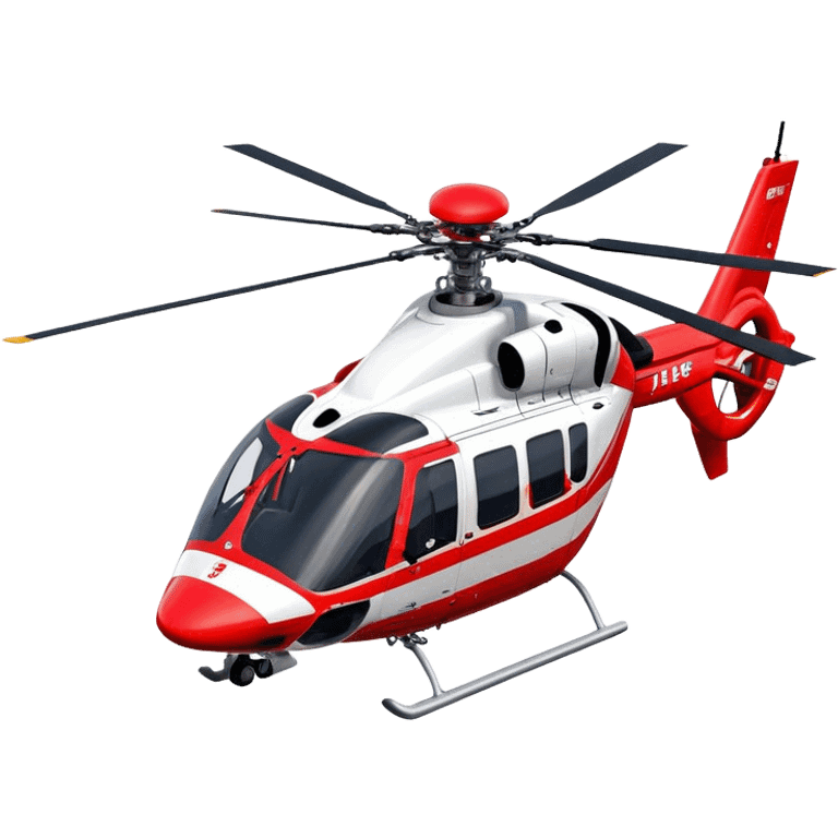 Rescue Helicopter - Airbus H145 (Model Year: 2021) (Iconic colour: Red with white) emoji