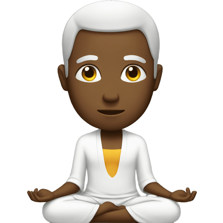 meditation emoji