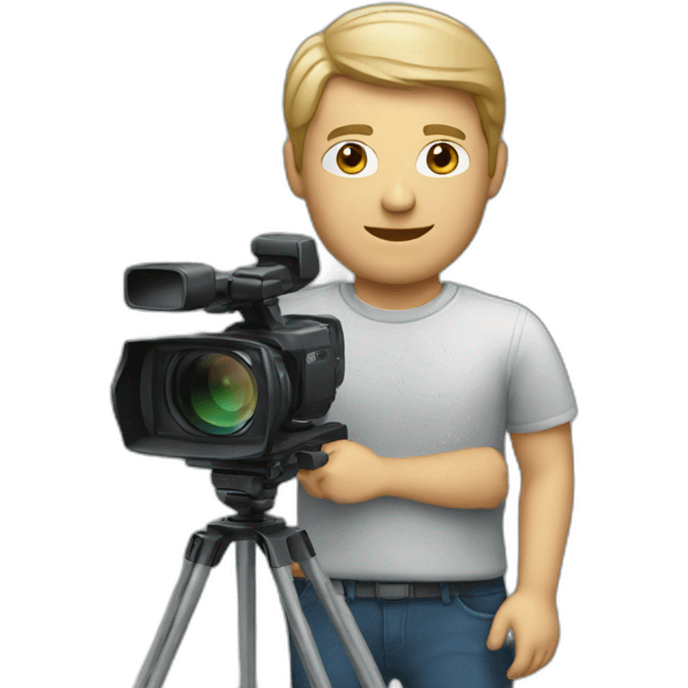 cameraman white guy emoji