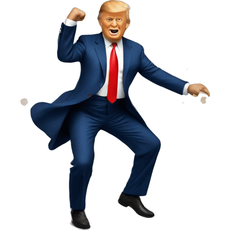 Trump dancing emoji