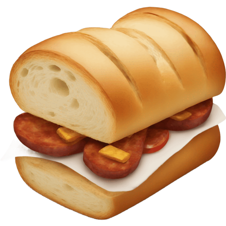 Pan con chorizo  emoji