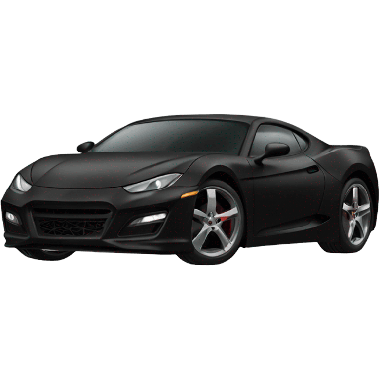 black sports car  emoji