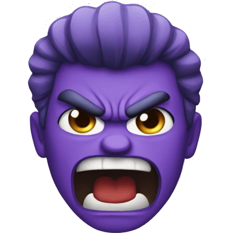 ANGRY purple  emoji