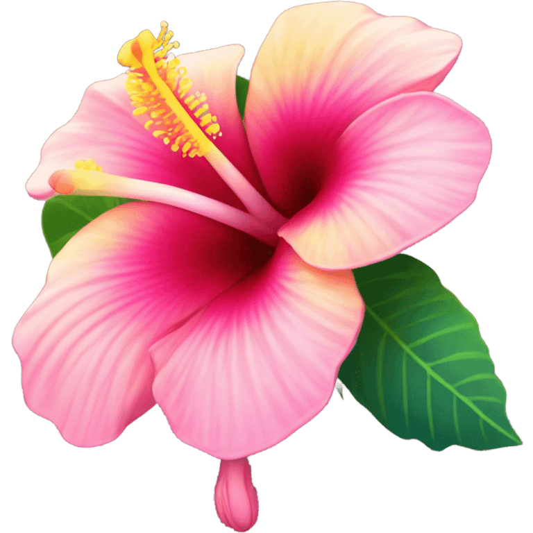 flower hawaiian emoji